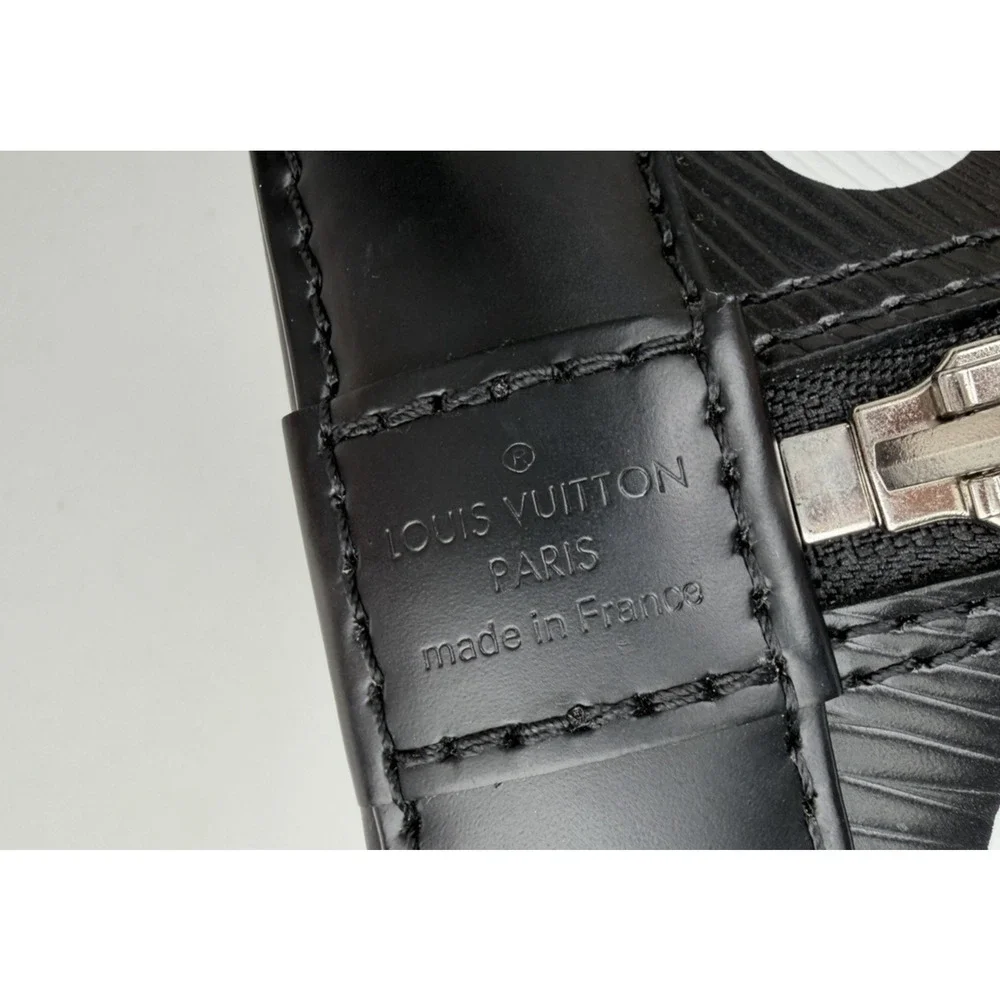 Louis Vuitton x Yayoi Kusama Alma BB Handbag in Black Epi Leather NFC B9 - Picture 10 of 16